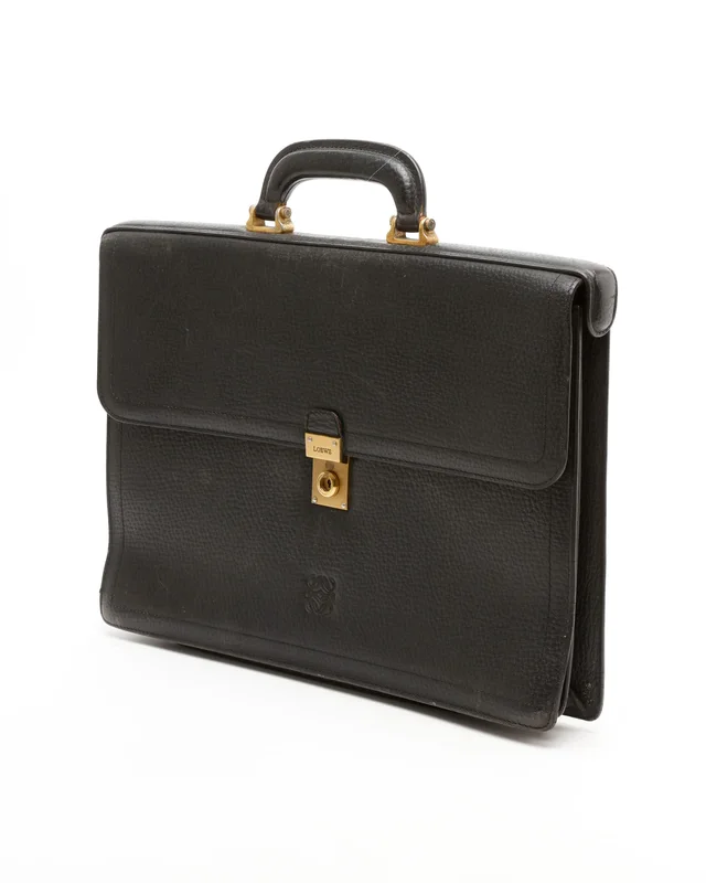 Loewe Anagram Business Bag in Caviar leather from A Retro Tale, photo 2 of 10