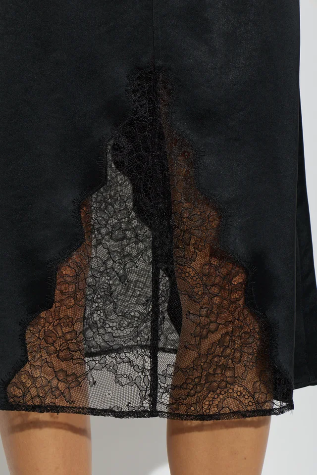 Anine Bing Mid-length skirt with slit detail, photo 3 of 4 from SENSER