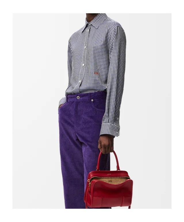 Loewe Long Sleeve Checked Shirt, photo 5 of 9 from SENSER