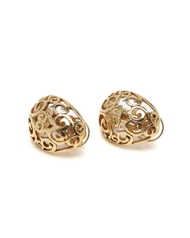 Saint Laurent Clip-on Earrings from A Retro Tale, photo 2 of 3