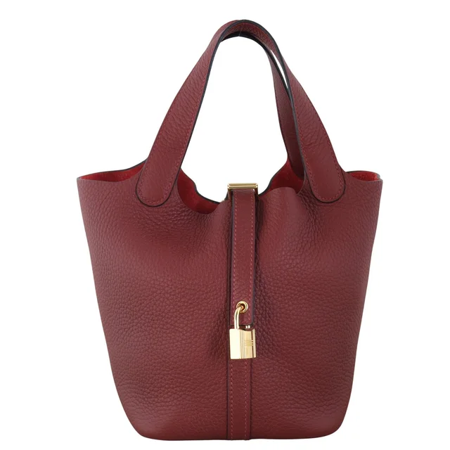 Hermès Picotin Lock 18 Clemence in Clemence leather from Luxe.It.Fwd
