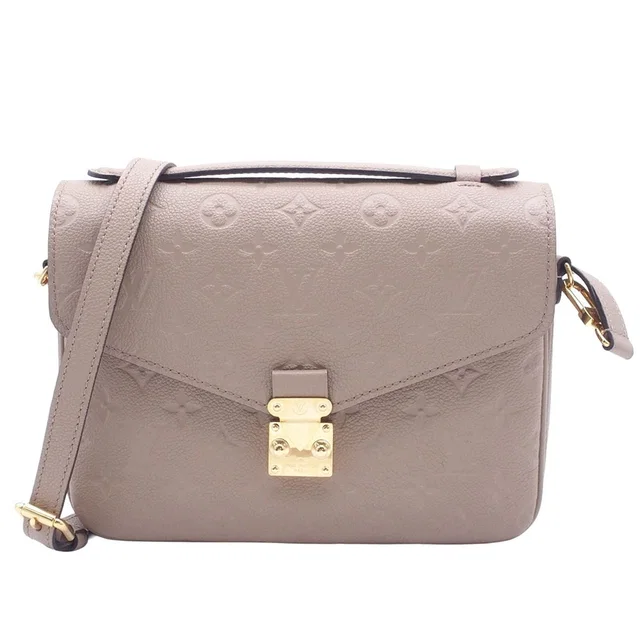 Louis Vuitton Pochette Metis MM Tourterelle Monogram Empreinte 2-Way Shoulder from The Reluxe