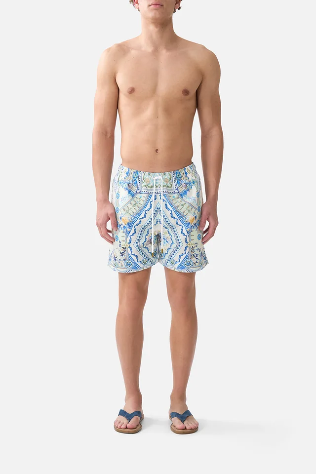 Camilla eBoutique MID LENGTH BOARDSHORT WITH ELASTIC WAIST MY HOMESPUN HEART from CAMILLA, photo 1 of 1