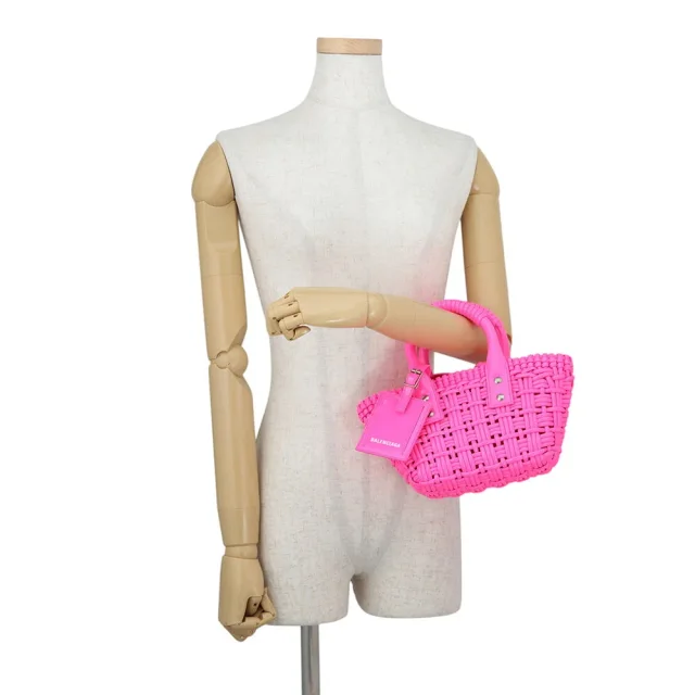 Balenciaga Bistro XXS Pink678028 Patent Leather in Patent leather from GALLERY RARE, photo 4 of 16