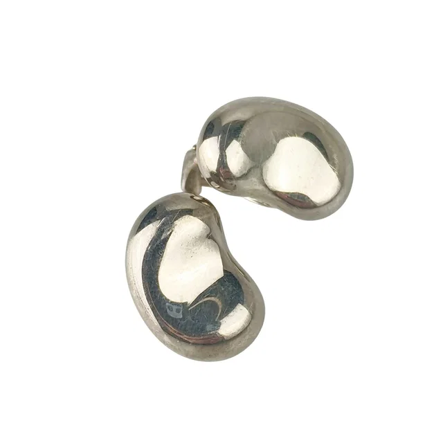 Tiffany & Co. Earrings Elsa Peretti Bean Silver in Silver from The Reluxe