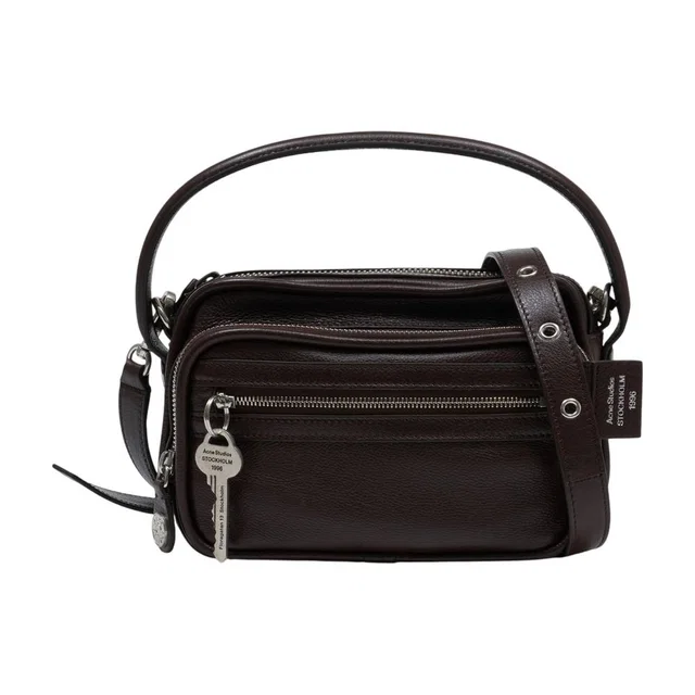 Acne Studios Camero Kit Shoulder Bag — Black Calfskin in Black Calfskin from HEWI