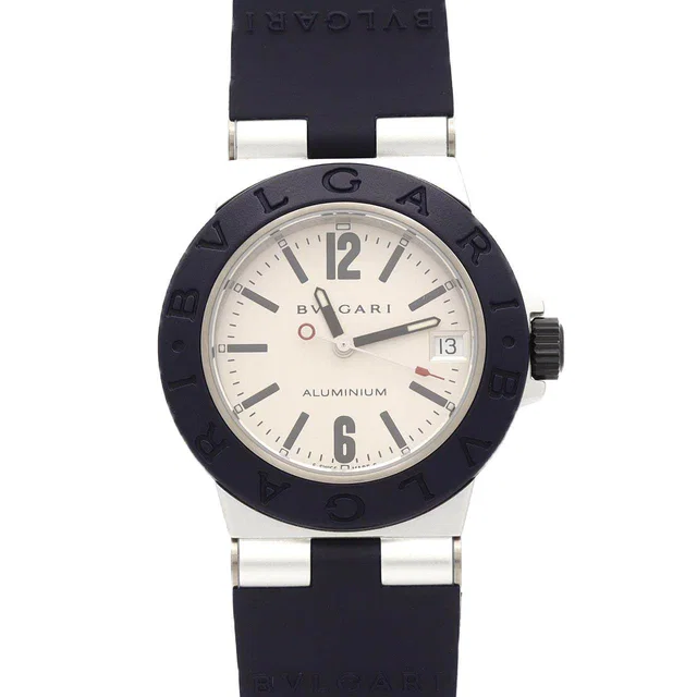Bvlgari Aluminium Aluminum Quartz in Silver Aluminum from LuxUness