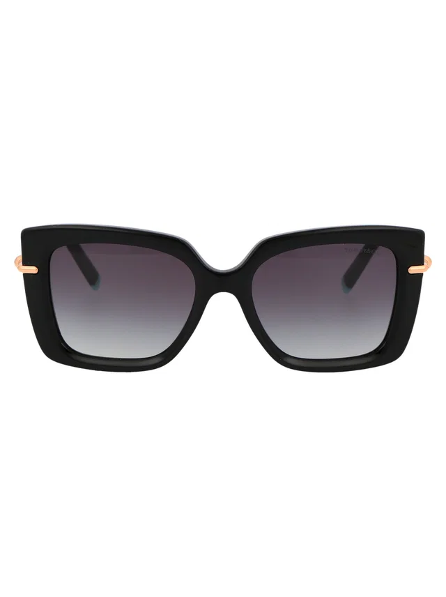 Tiffany & Co. 0tf4199 Black Acetate Square Sunglasses in Black from HEWI