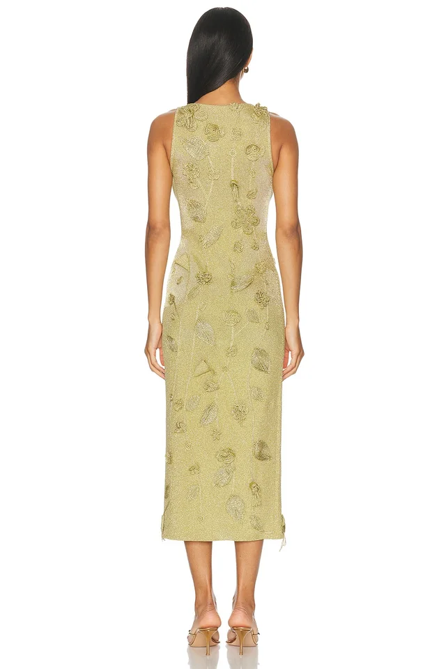 Cult Gaia Kivu Dress in Metallic, photo 2 of 2 from FWRD