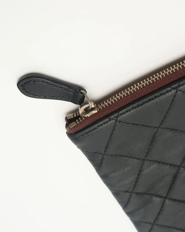 Chanel Coco Mark Lambskin Laptop Case, size 15-Inch in Lambskin from A Retro Tale, photo 4 of 6