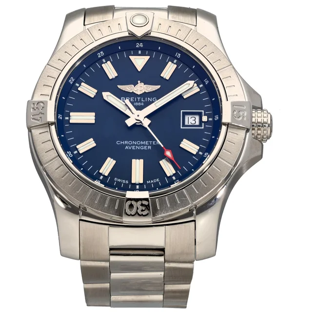 Breitling Avenger A17318 43mm Stainless Steel Watch from H&T