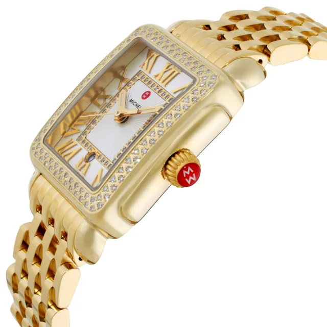 Michele Deco Madison Quartz Diamond Ladies Watch MWW06G000003, photo 2 of 3 from Jomashop