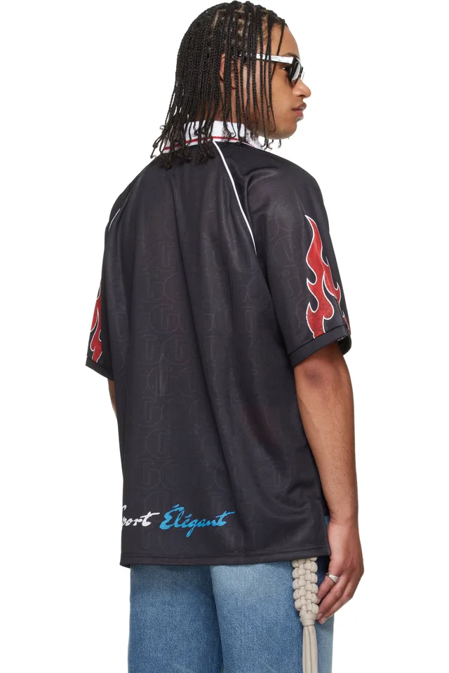 Gallery Dept. Black Japan Jersey, photo 3 of 4 from SSENSE