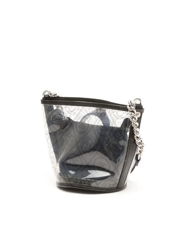 Chanel Naked Camellia Bucket Bag from A Retro Tale, photo 3 of 10