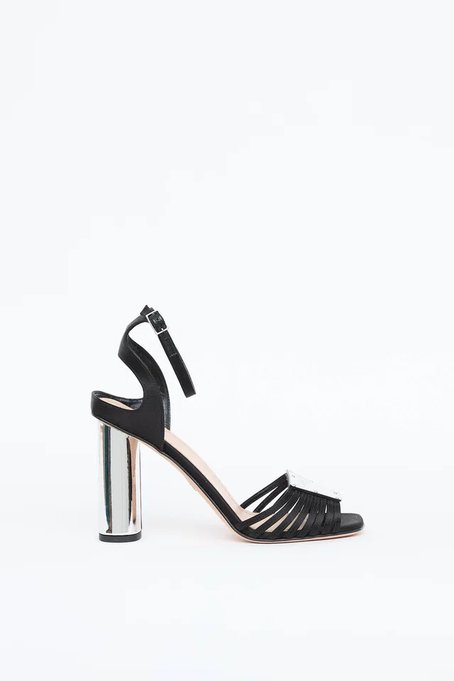 Dior La Parisienne Heeled Sandal in Suede from VSP Consignment