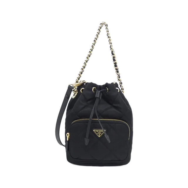 Prada Shoulder Bag Gold in Gold from The Reluxe