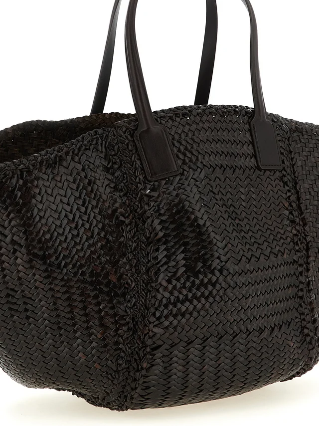Dragon Diffusion Teresa Maxi Woven Tote Bag, photo 3 of 4 from SENSER