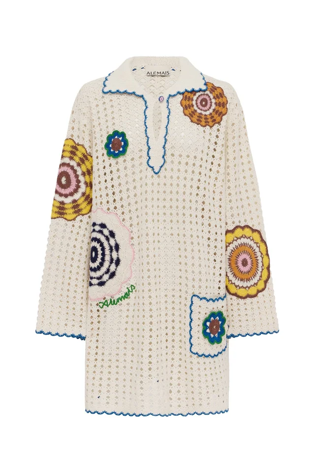 2601 - SUMMER 26 ELMA CREAM MINI DRESS EXCLUSIVE from Alemais, photo 1 of 1