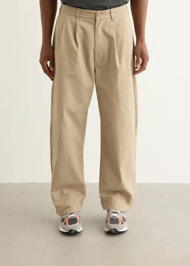 Incu Collection Trawler Chino Pants in Beige from Incu, photo 1 of 1