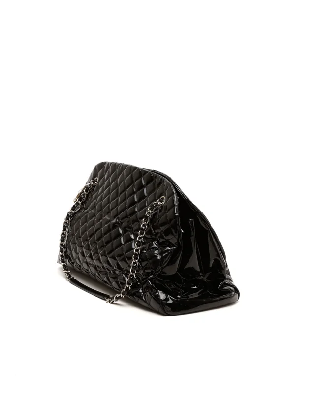 Chanel Maxi Just Mademoiselle Patent Chain Tote Bag in Patent leather from A Retro Tale, photo 2 of 10