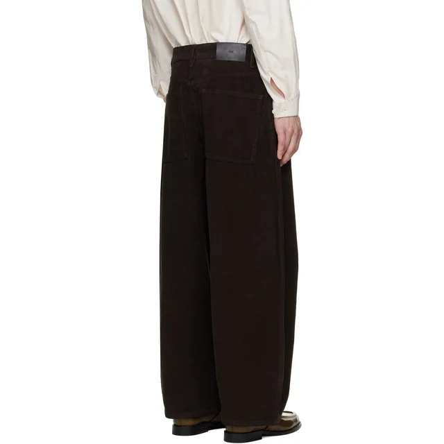 STUDIO NICHOLSON Casual trousers with belt loops, photo 3 of 4 from SENSER