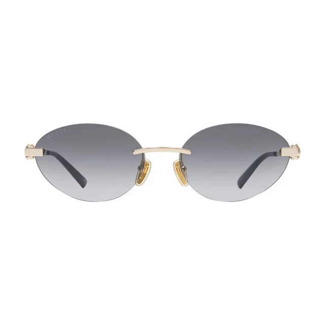 Gucci Gg2051s-001 Rimless Metal Sunglasses — Gold in Gold from HEWI
