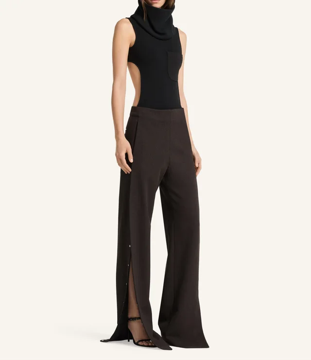 Courreges high-neck cut-out bodysuit, photo 3 of 5 from SENSER
