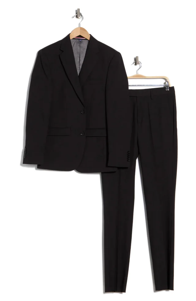 SOUL OF LONDON Solid Notch Lapel Suit, photo 3 of 4 from Nordstrom Rack