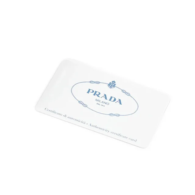 Prada Triangle Logo Shoulder Bag Black/Gray/Brown2VD769 Nylon Saffiano LeatherLeather in Black Saffiano leather from GALLERY RARE, photo 18 of 18