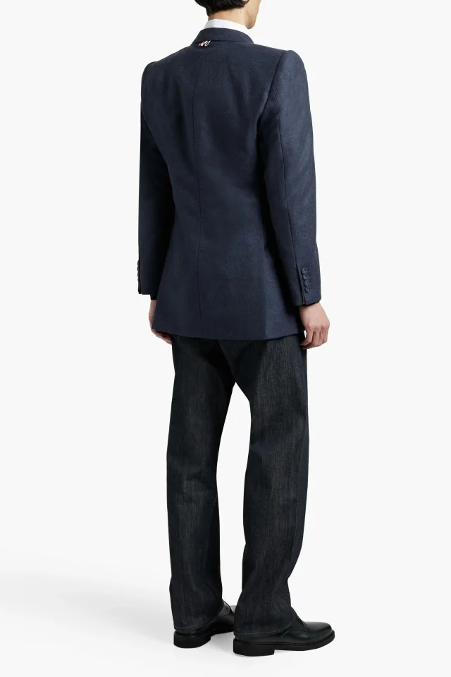 Thom Browne Virgin Wool-Flannel Blazer, photo 3 of 4 from THE OUTNET