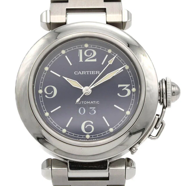 Cartier Pasha C Grande Date Stainless Steel Automatic from LuxUness
