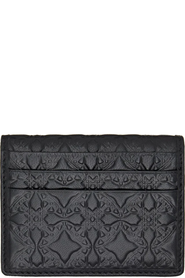 Vivienne Westwood Black Bifold Man Card Holder, photo 2 of 2 from SSENSE