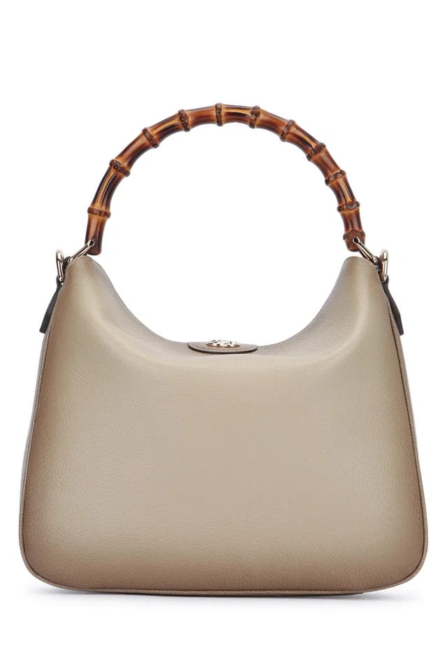 Gucci Diana Shoulder Bag — Beige Calf Skin in Beige from HEWI