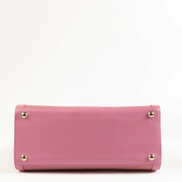 Delvaux Flamingo Toile de Crin/Polo Brillant MM Bag in Leather from Labellov, photo 5 of 8
