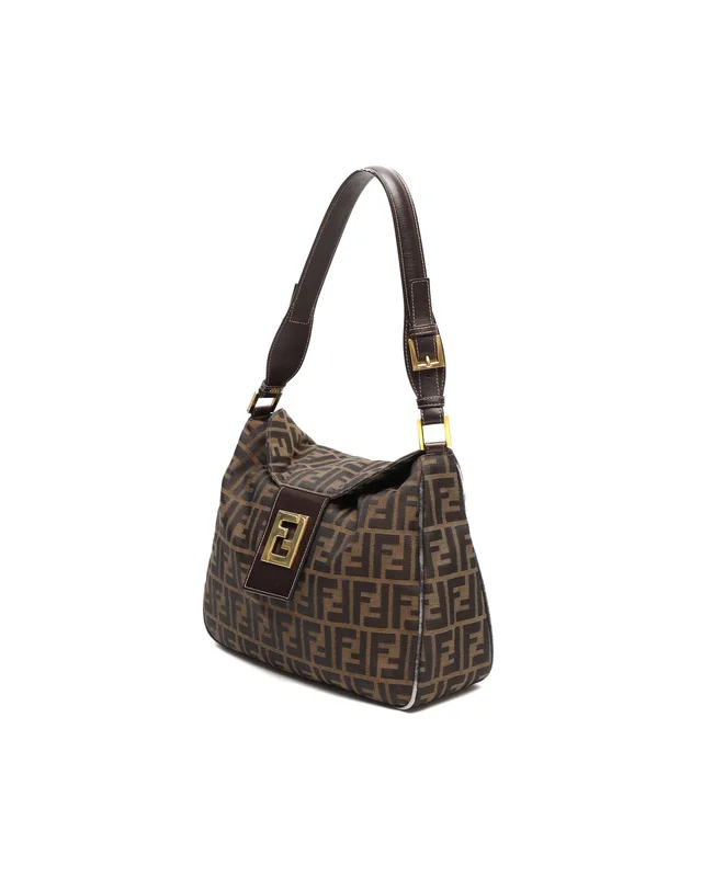 Fendi Zucca Shoulder Bag in Canvas from A Retro Tale, photo 2 of 10