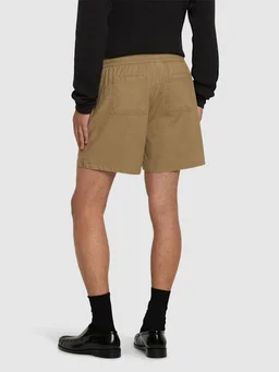 Represent Sports Shorts with Elastic Waist in 61% Cotton, 33% Polyamide, 6% Elastane, photo 3 of 5 from LUISAVIAROMA