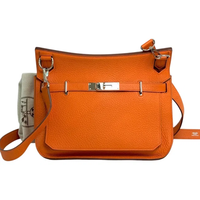 Hermès Orange Jypsiere 28cm Bag in Orange from Luxury Promise