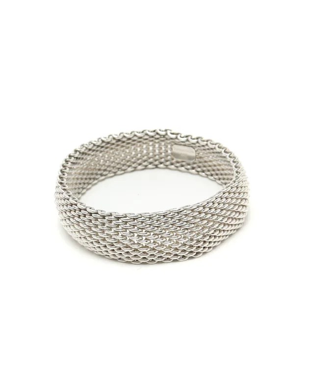 Tiffany & Co. Somerset Silver Bracelet in Silver from A Retro Tale