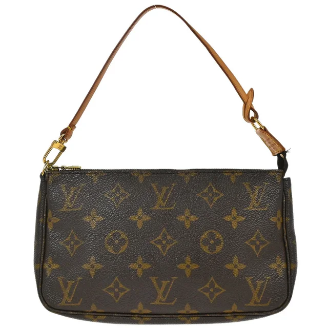 Louis Vuitton Monogram Pochette Accessoires Handbag M51980 in Coated canvas from AMORE Vintage Tokyo