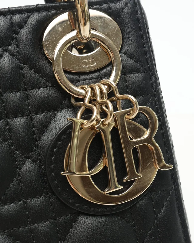 Mini Lady Dior Bag in Leather from A Retro Tale, photo 6 of 9