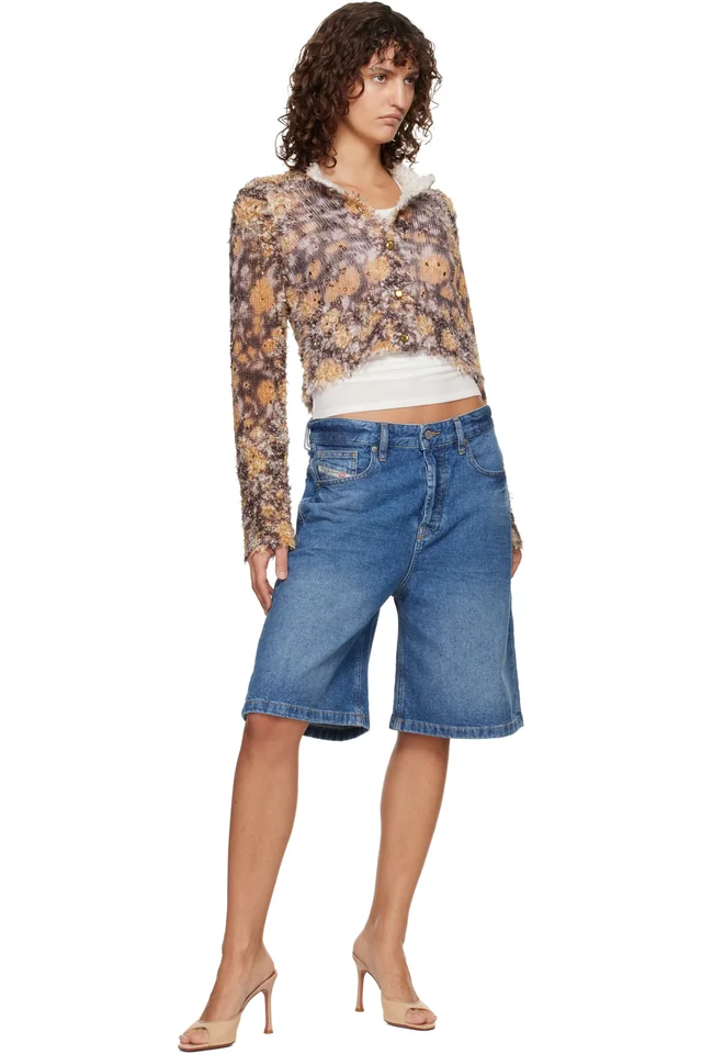 Diesel Multicolor M-Linnea Cardigan, photo 4 of 4 from SSENSE