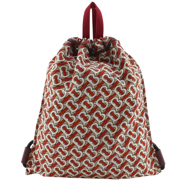 Burberry TB Monogram Nylon Backpack in Nylon from LuxUness