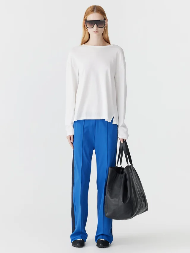 Bassike Twill Stripe Detail Pant from bassike, photo 1 of 1