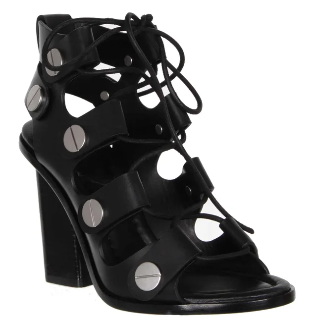 Alexander Wang Ilse Lace Up Sandals 100, Black from Cultstatus, photo 1 of 1