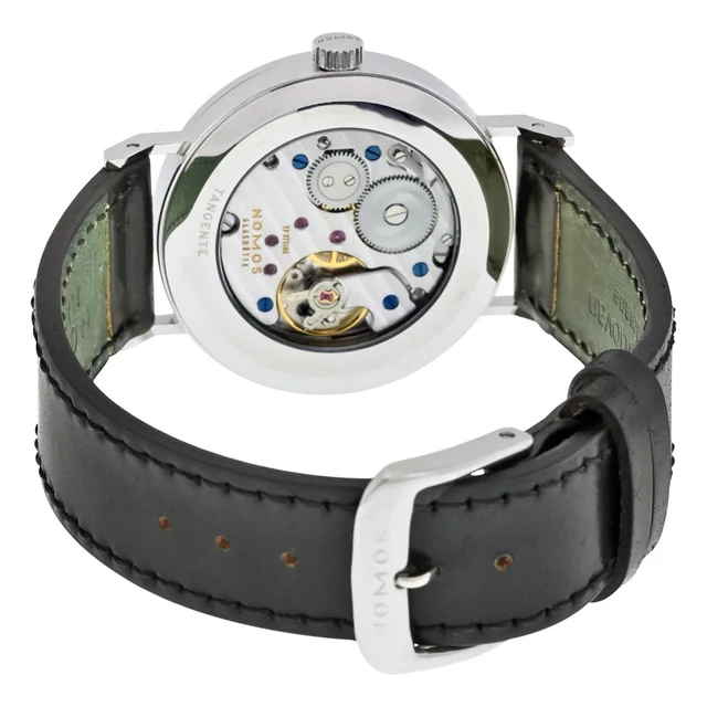 Nomos Tangente Galvanized White Dial Leather Unisex Watch 139, photo 3 of 3 from Jomashop