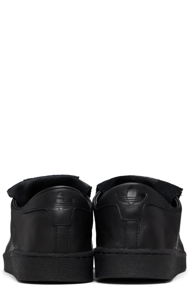 WILLY CHAVARRIA Black adidas Originals Edition Jabbar Low Sneakers, photo 2 of 5 from SSENSE