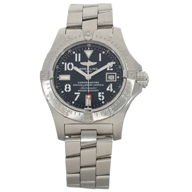 Breitling Avenger Seawolf A17330 45mm Stainless Steel Watch from H&T
