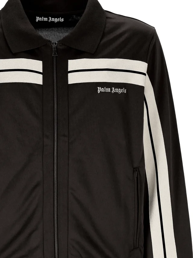 Palm Angels Logo Embroidered Zipped Jacket, photo 3 of 3 from SENSER