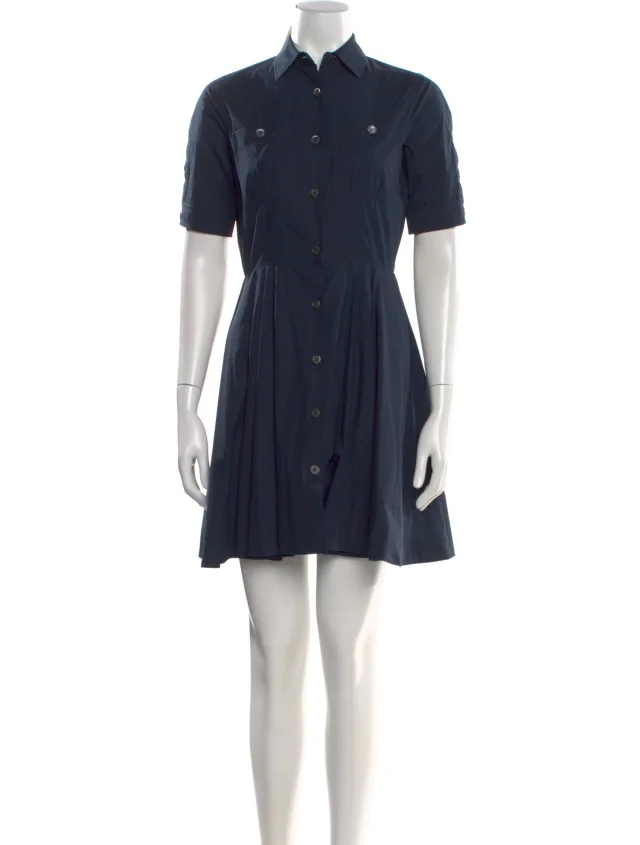 Miu Miu dresses in blue from The RealReal