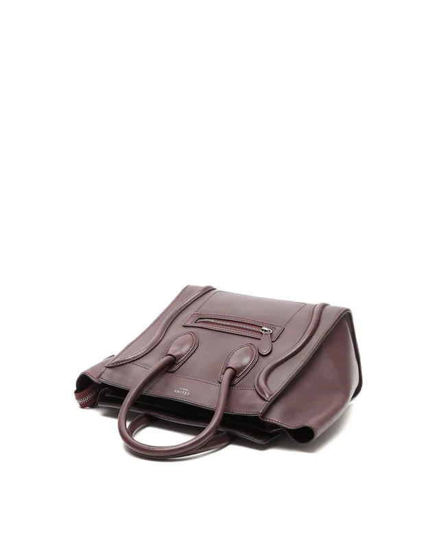 Celine Luggage Micro Bag in Leather from A Retro Tale, photo 4 of 8